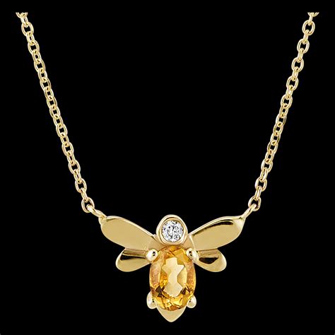 collier abeille dior